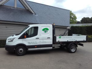 Ed's Garden Maintenance Gardening Truck